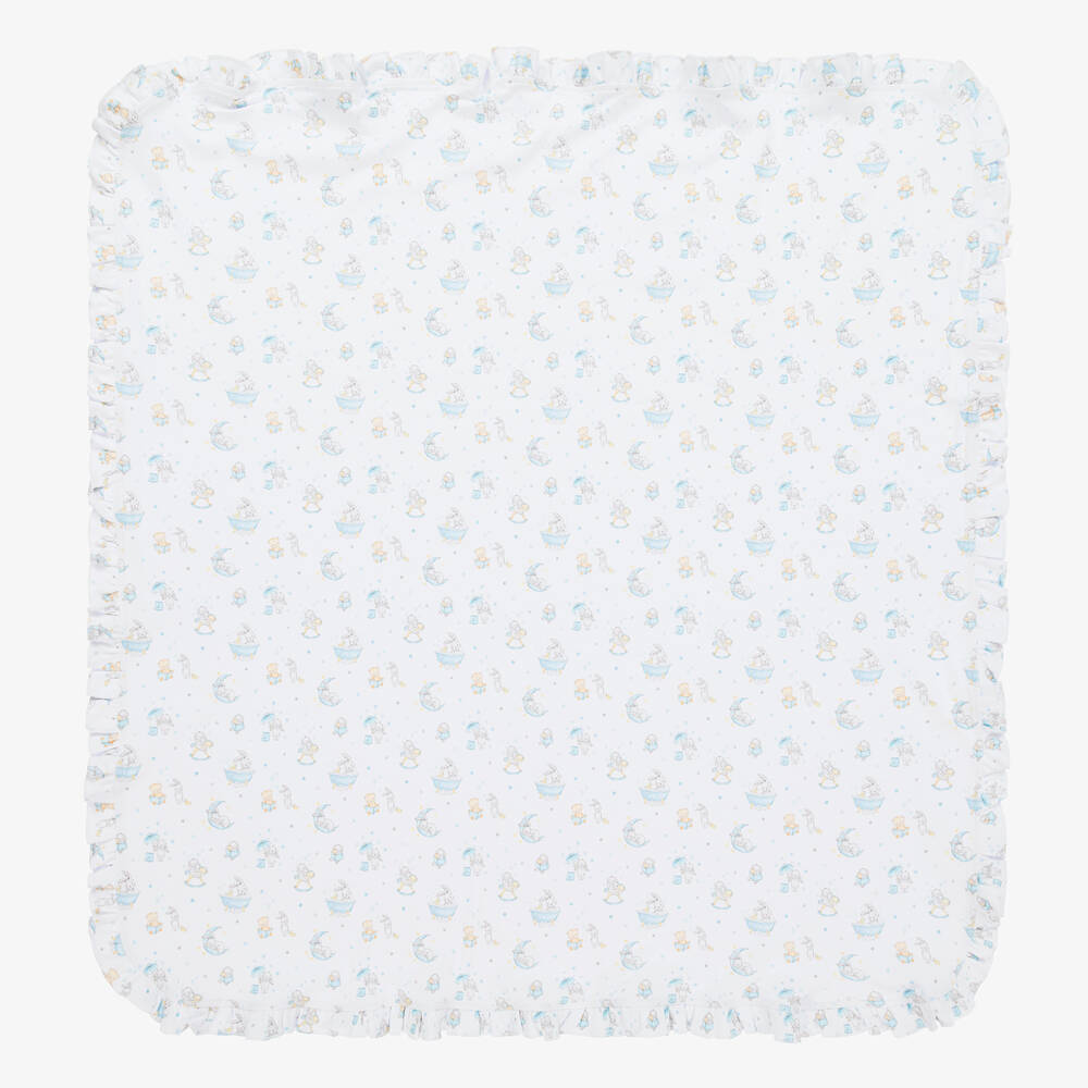 My Little Pie - White Supima Cotton Fluffies Blanket (83cm) | Childrensalon