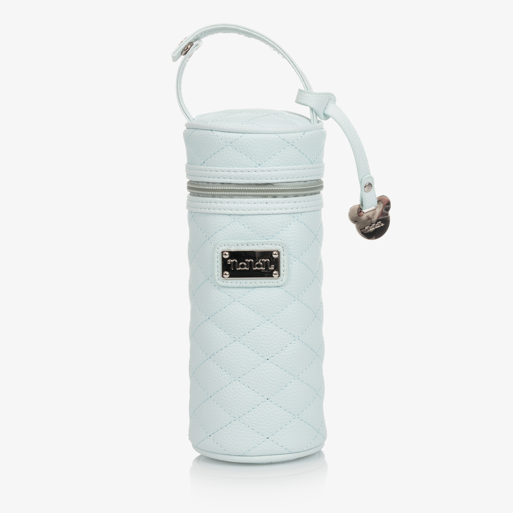 Nanán - Pale Blue Bottle Bag (21cm) | Childrensalon