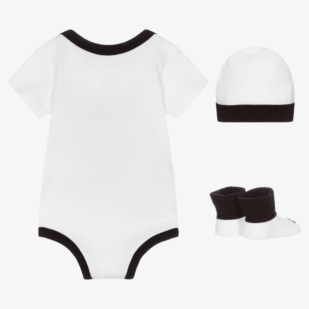 Nike - Baby Boys White Bodyvest Set | Childrensalon