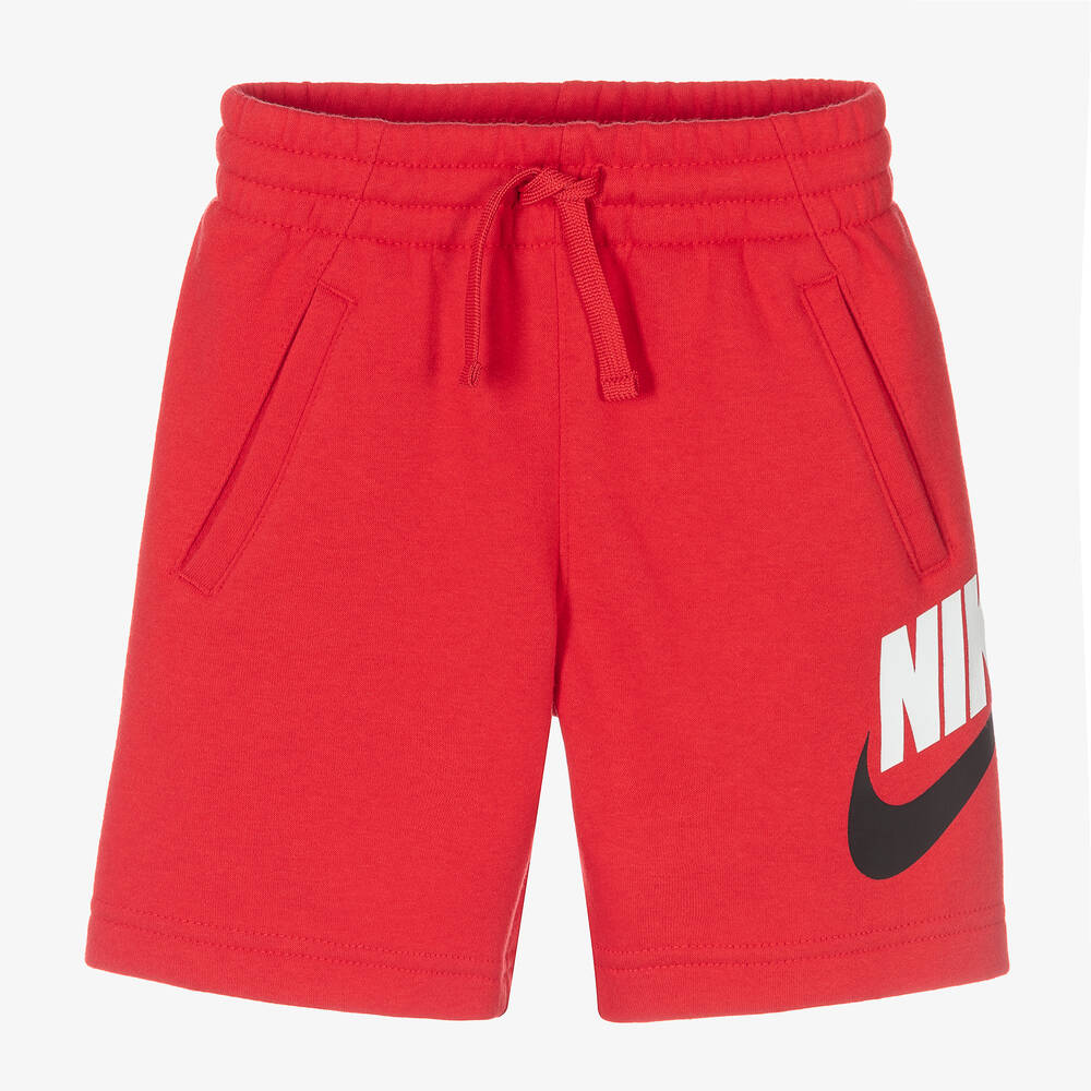 Nike - Boys Red Jersey Shorts | Childrensalon