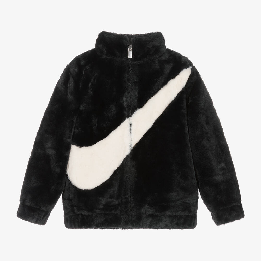 Nike Women's Faux Fur Long Jacket