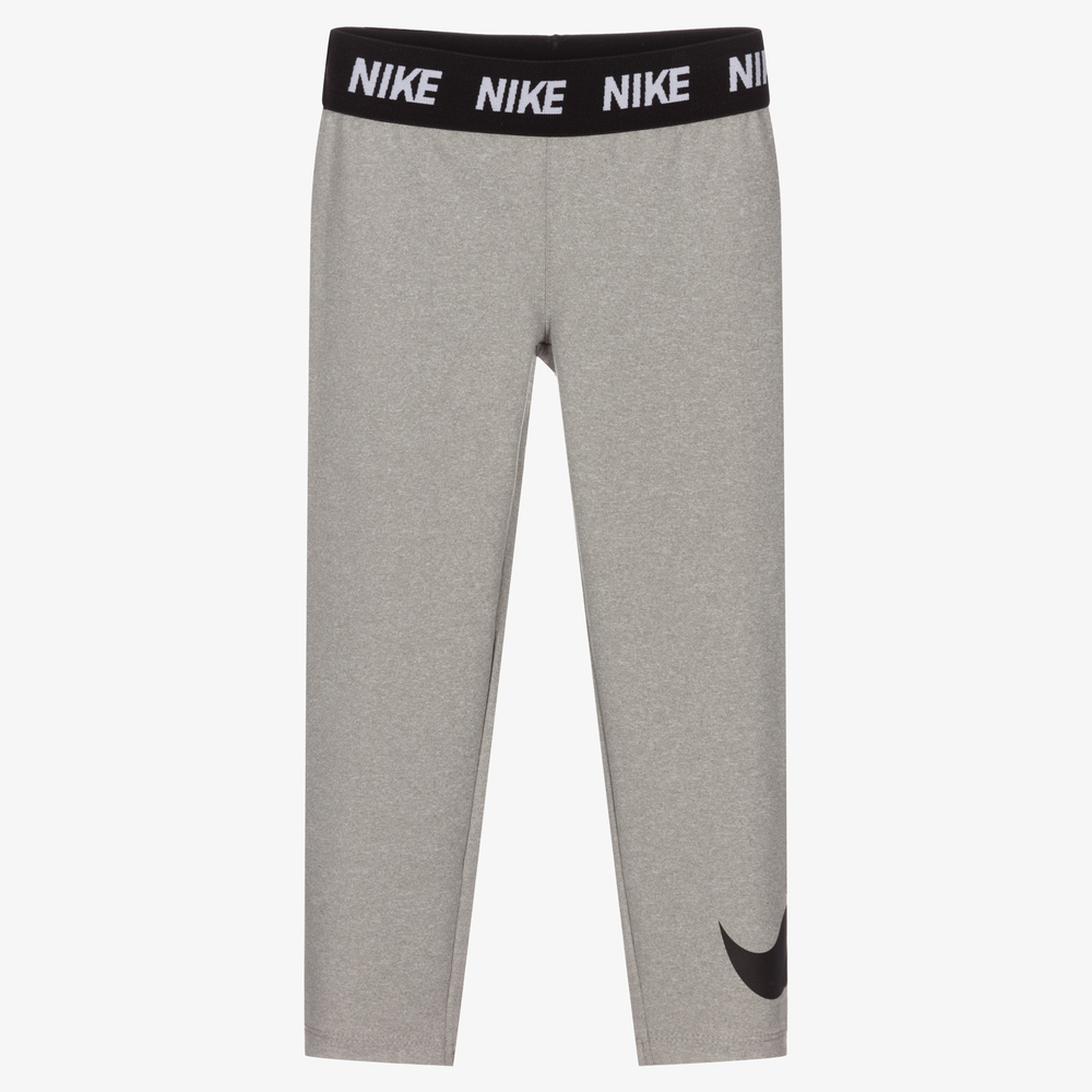 Nike - Legging Dri Fit gris Fille | Childrensalon