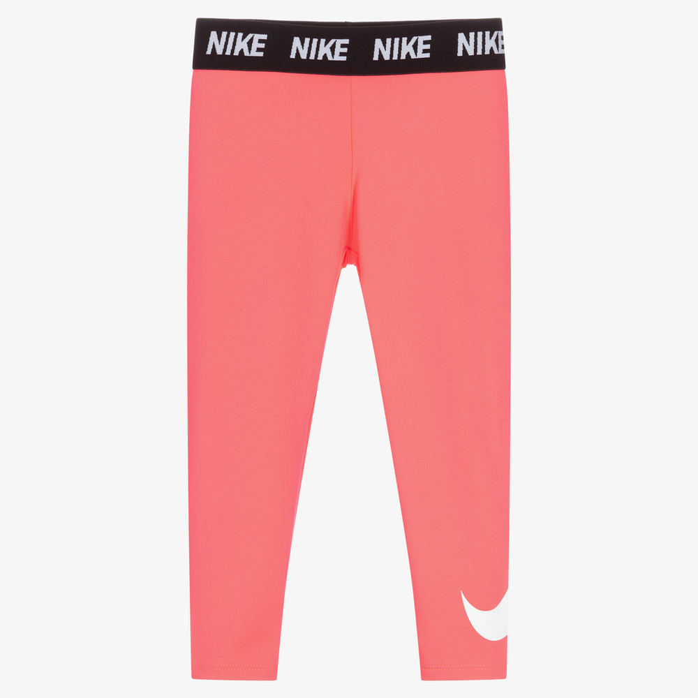 Nike - Girls Pink Dri Fit Leggings | Childrensalon