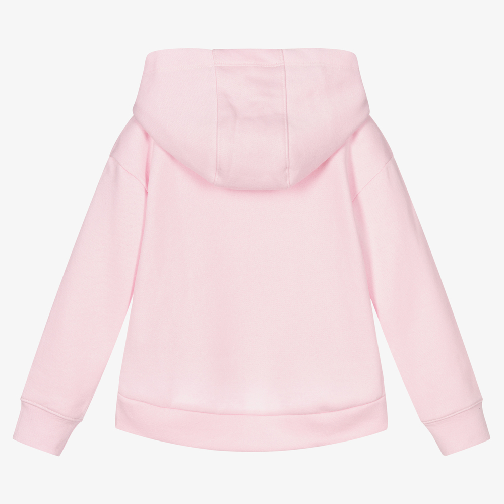 Nike - Girls Pink Logo Hoodie