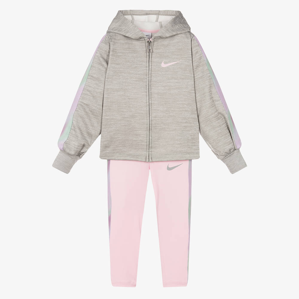 Nike Sportswear Kids Girls Set - Pink/Grey – Footkorner