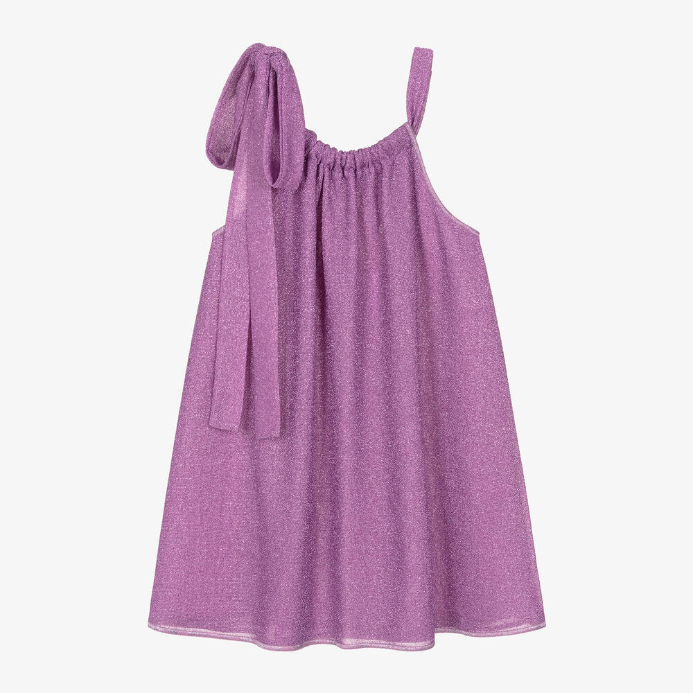 Oséree - Girls Purple Lumière Dress | Childrensalon