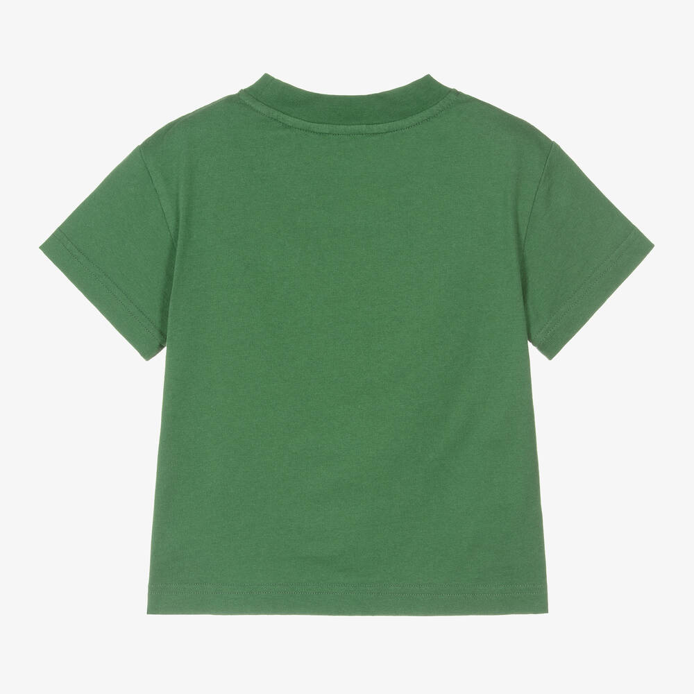 PALM ANGELS BEAR T-SHIRT in green - Palm Angels® Official