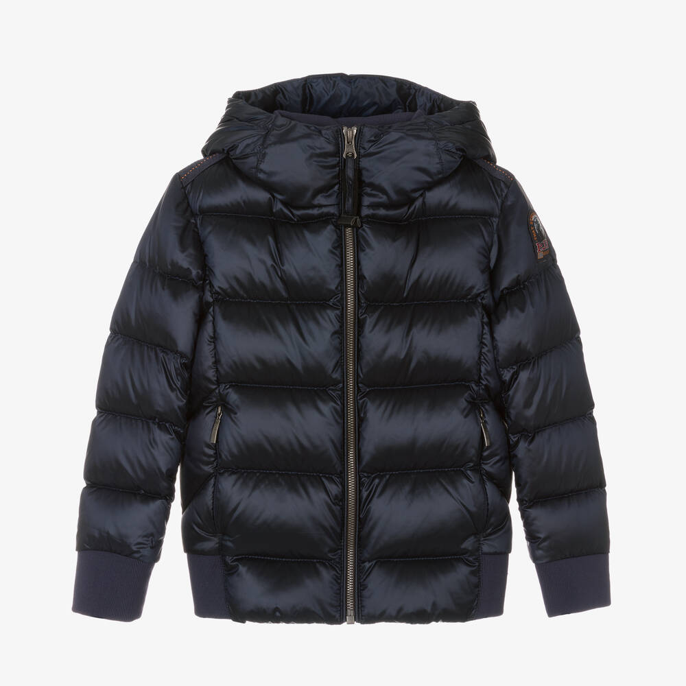 Parajumpers Kids' Girls Navy Blue Down Puffer Jacket