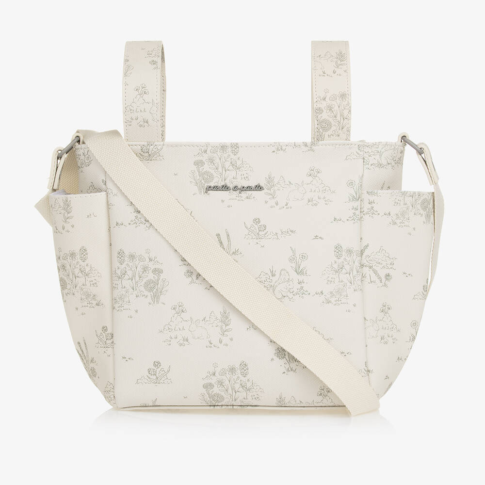 Pasito a Pasito - Ivory Forest Animal Changing Bag (38cm) | Childrensalon