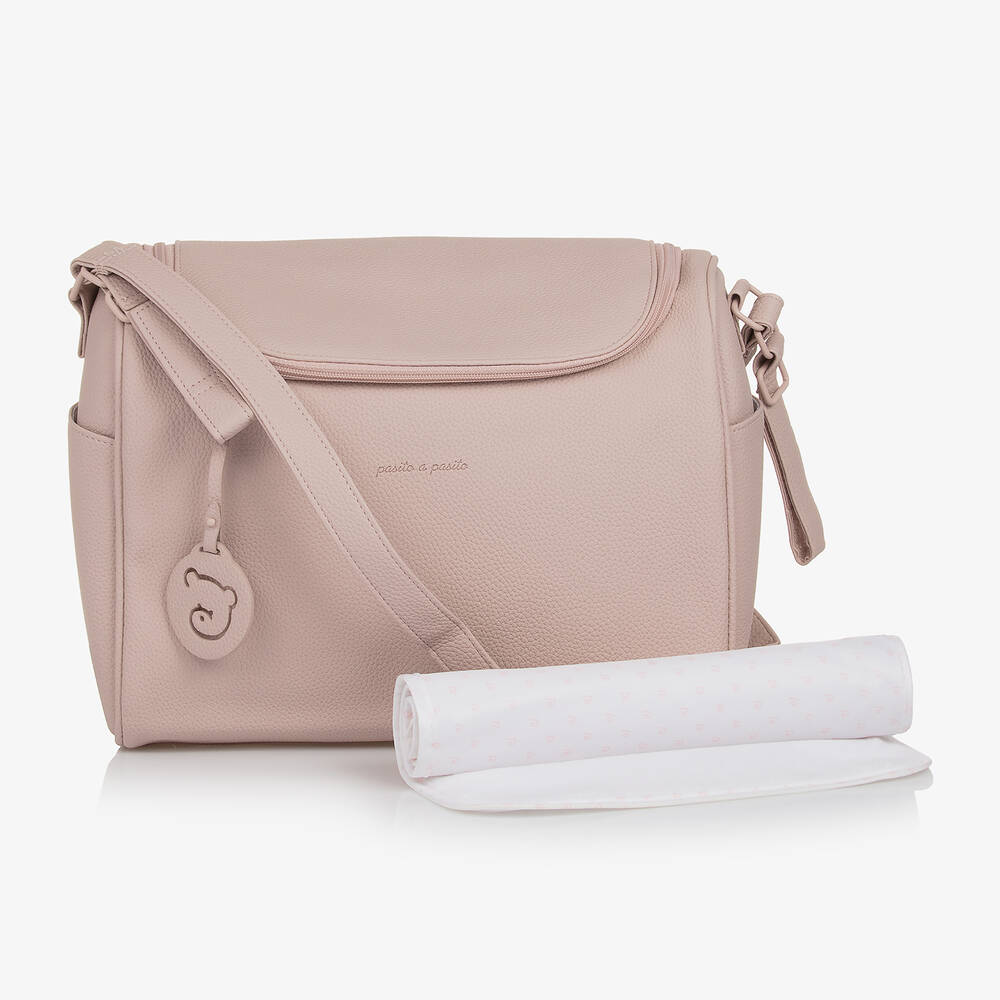 Pasito a Pasito - Pink Changing Bag (35cm) | Childrensalon