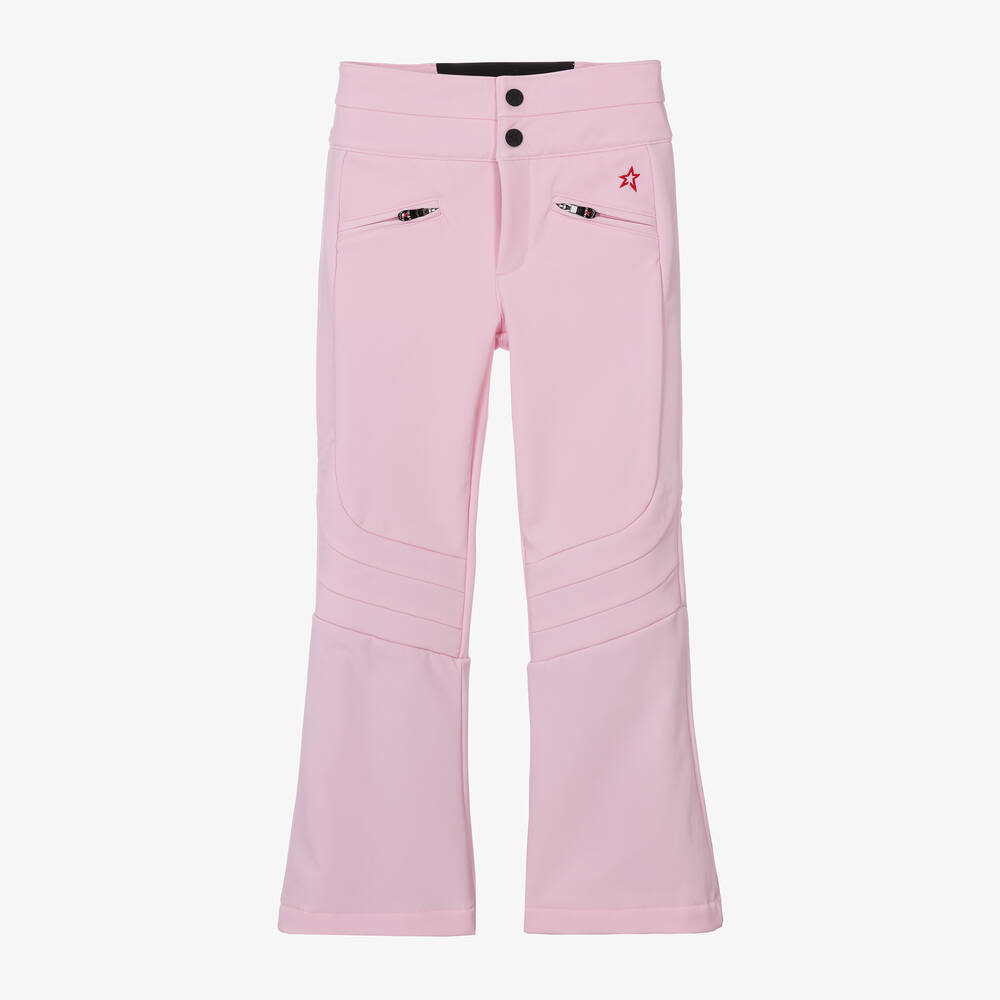 Perfect Moment Kids' Girls Pale Pink Ski Trousers