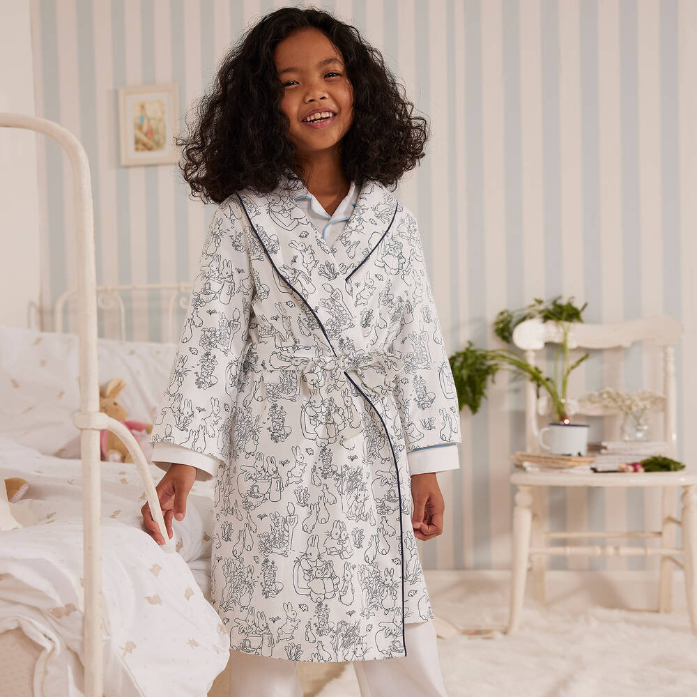 Kids Girls Solid Dressing Gown Soft Fleece Robe Loungewear Nightwear  Bathrobe UK | eBay