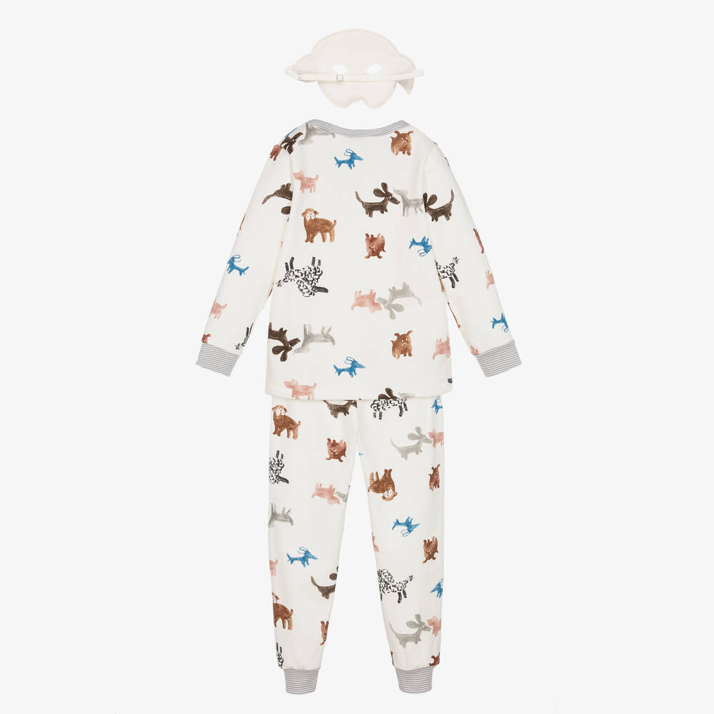 Pyjama bébé chiens en Molleton - Petit Bateau – Comptoir des Kids