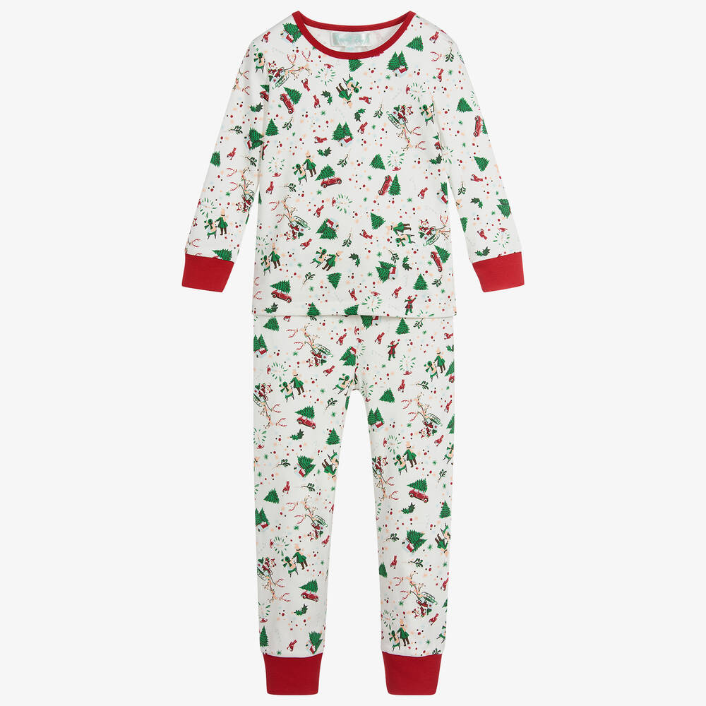 Powell Craft - Cotton Christmas Pyjamas | Childrensalon