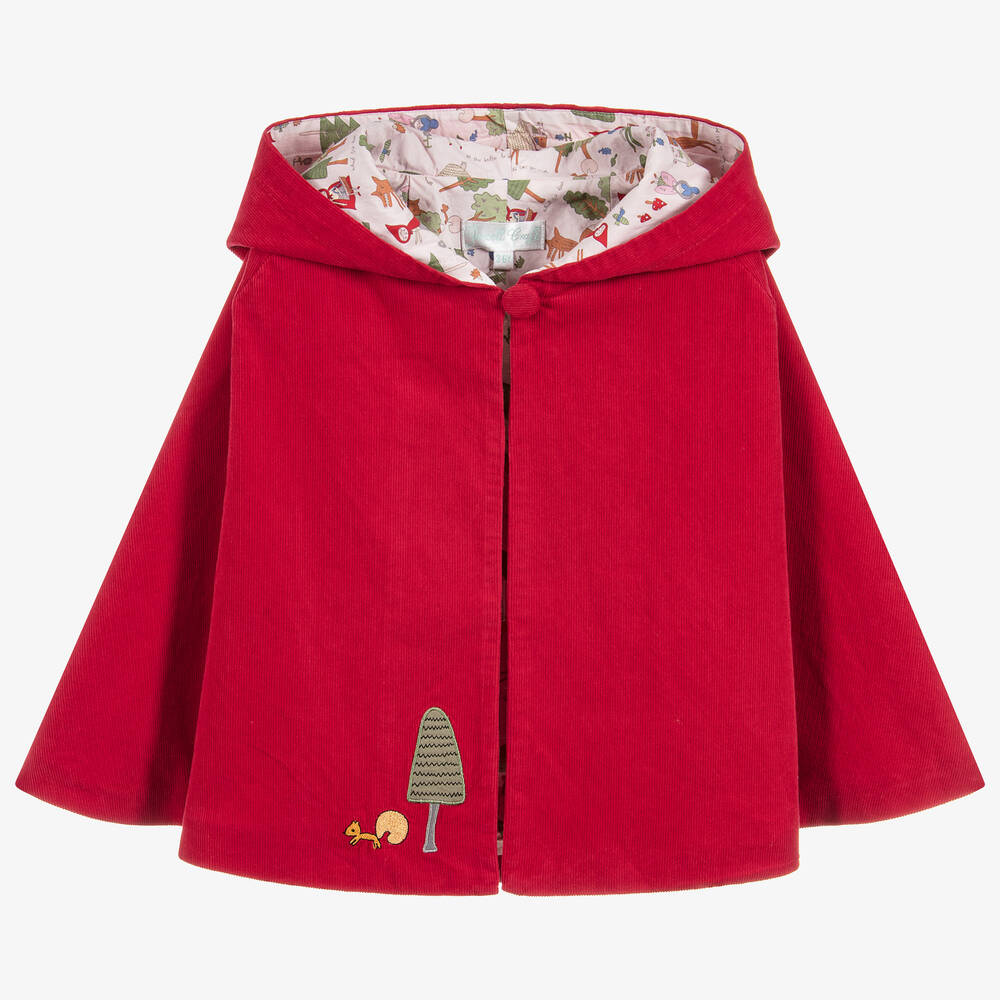 Powell Craft - Girls Red Riding Hood Cape  | Childrensalon