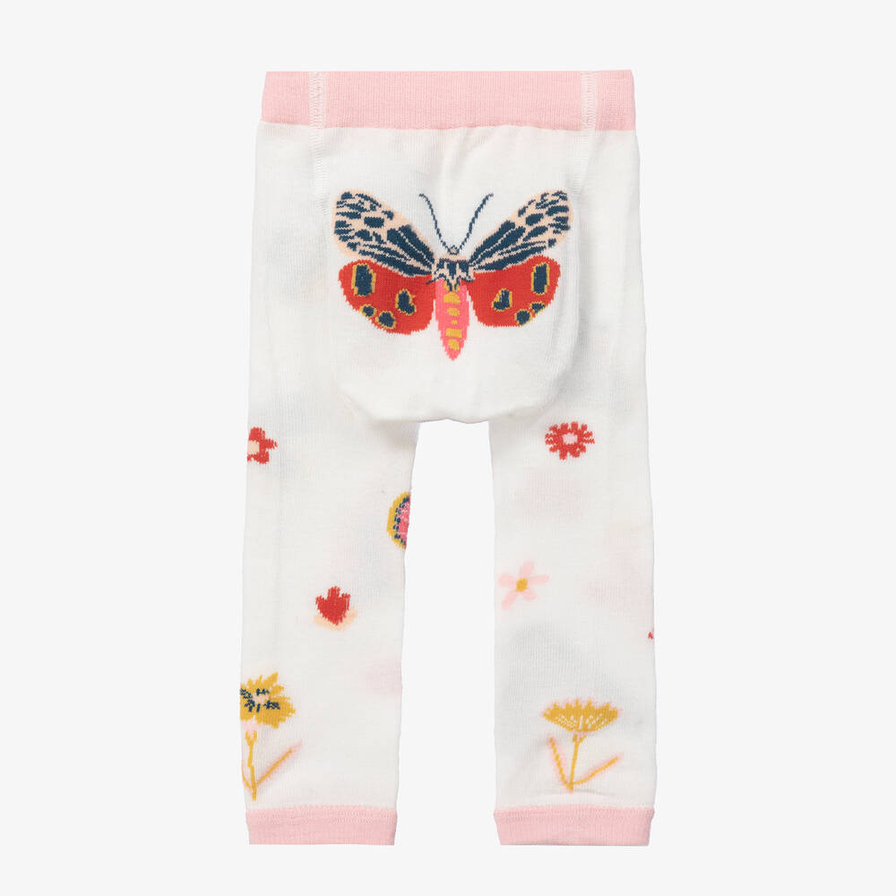 Light Pink Butterfly Leggings