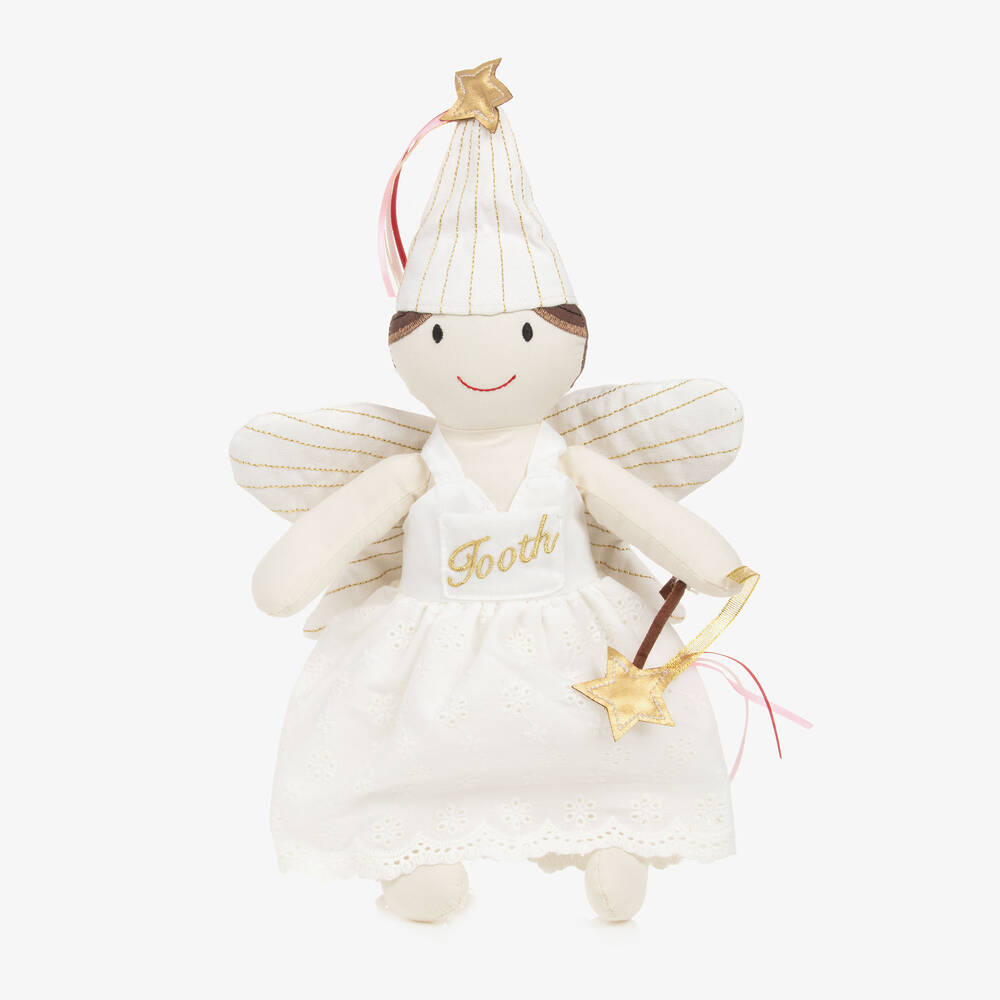 Powell Craft - Ivory Tooth Fairy Rag Doll (35cm) | Childrensalon