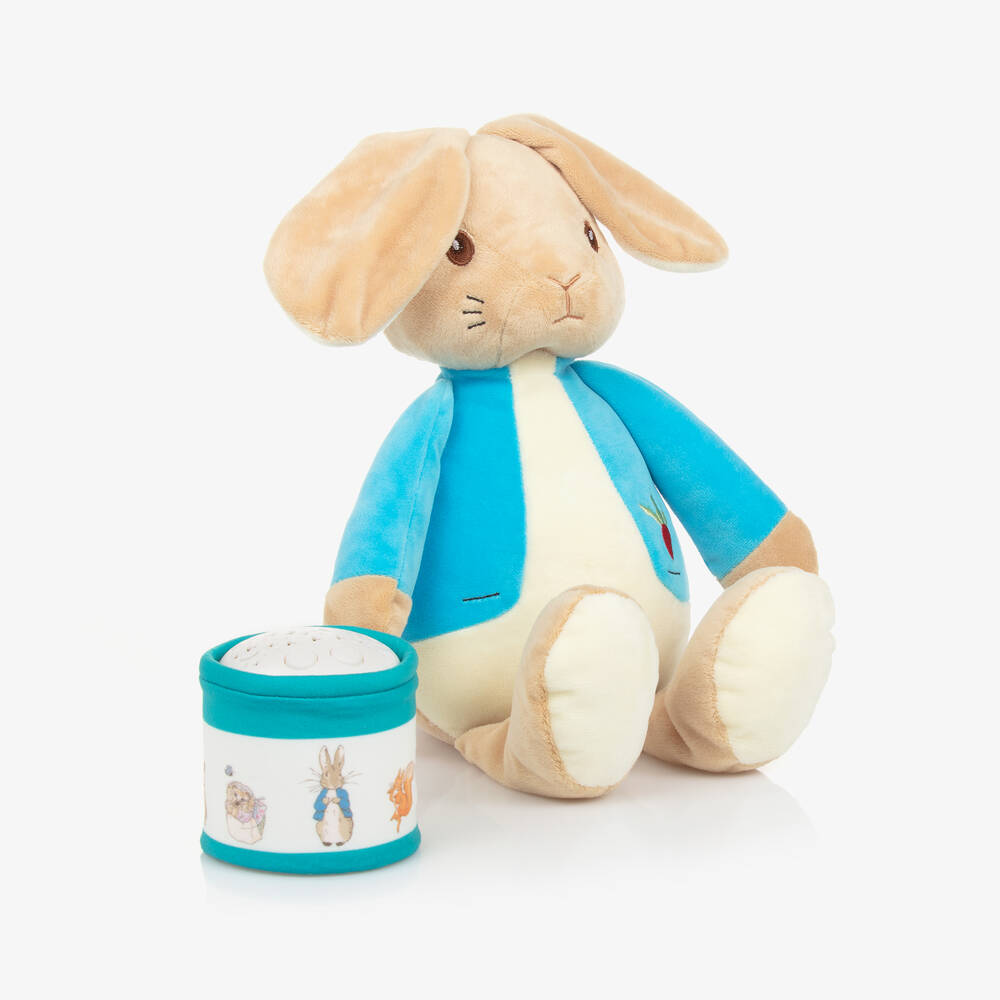 Rainbow Designs - Peter Rabbit Soft Toy & Lullaby Nightlight (36cm) | Childrensalon