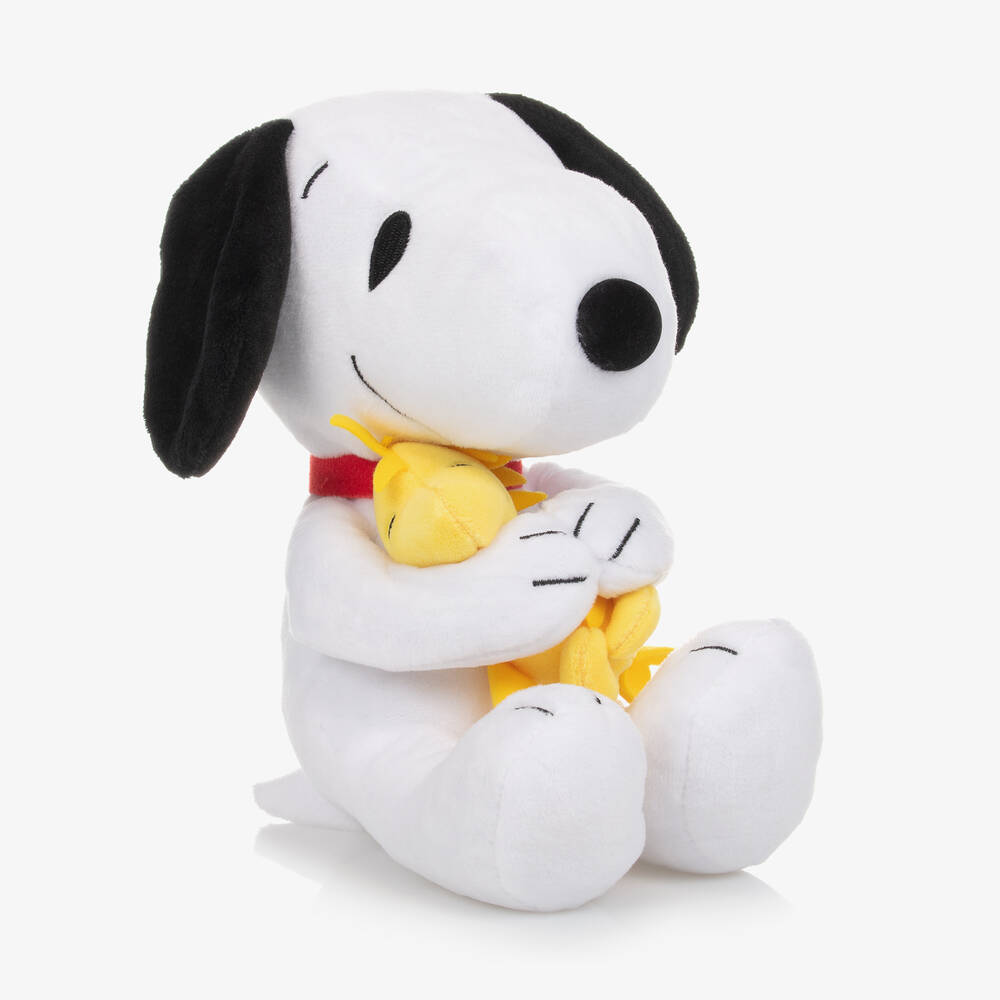 Rainbow Designs - كلب سنوبي فرو صناعي لون أبيض (22سم)  | Childrensalon