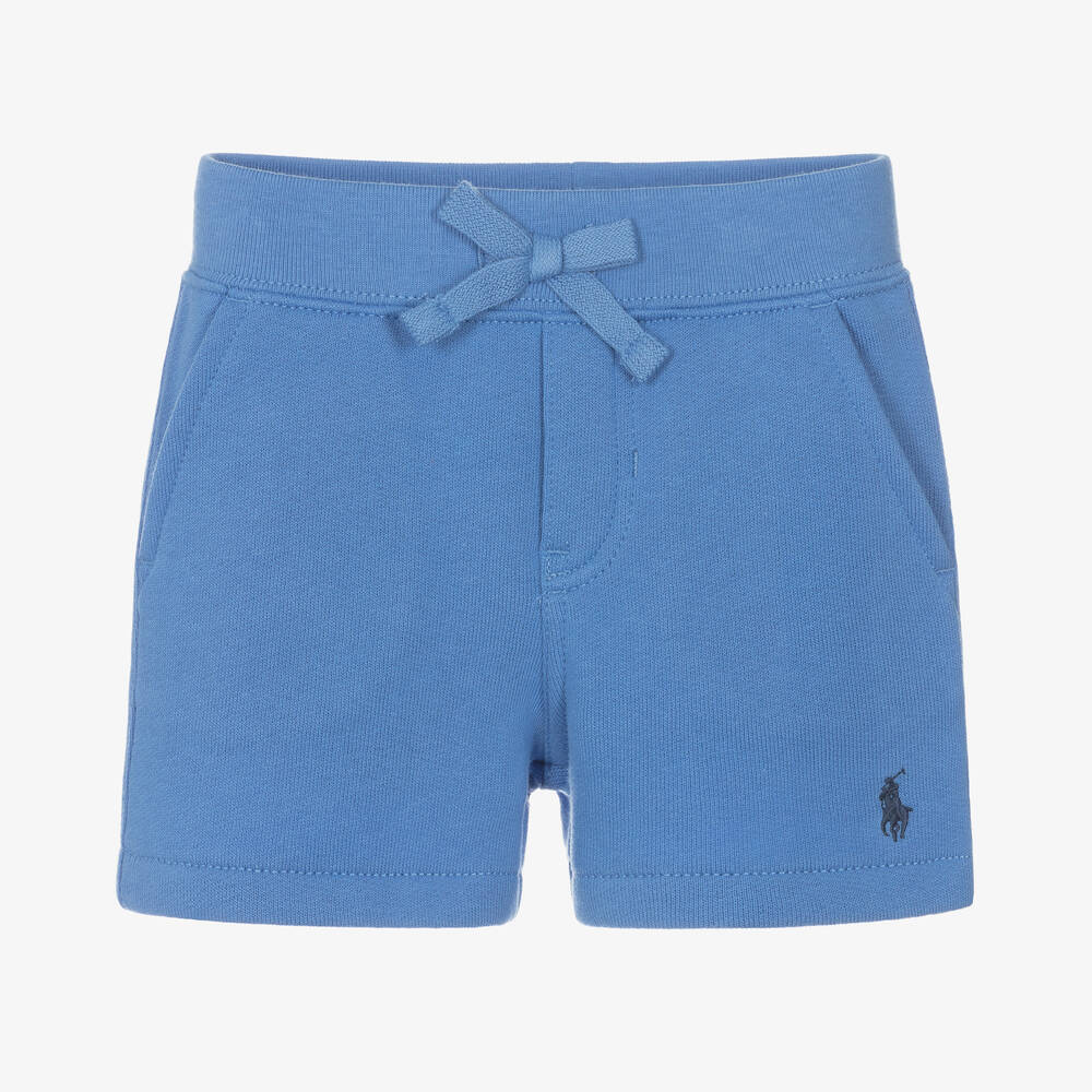 Ralph Lauren Baby Boys Blue Cotton Shorts