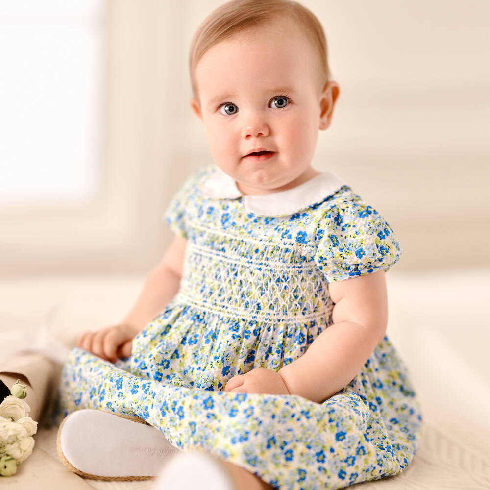 Blue Seersucker Dresses