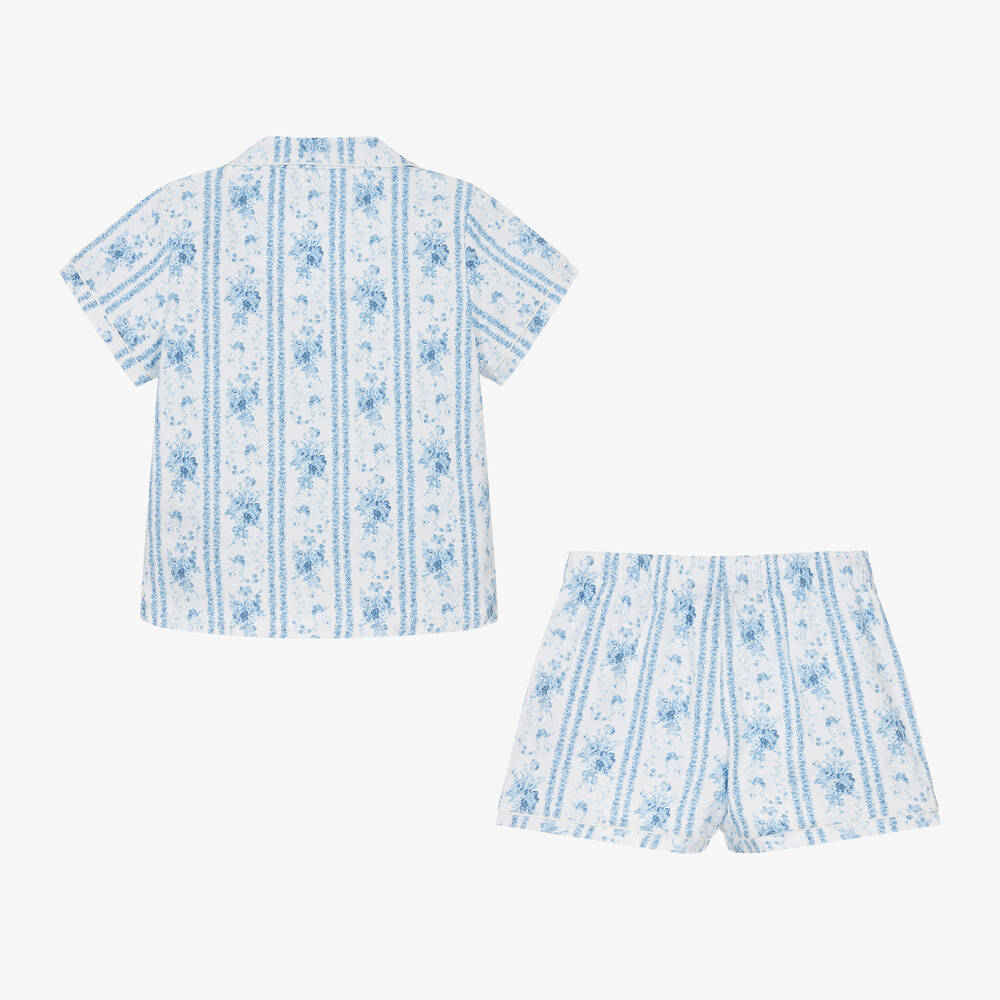 Lauren Ralph Lauren Petite Floral Microfleece Packaged Pajamas Set