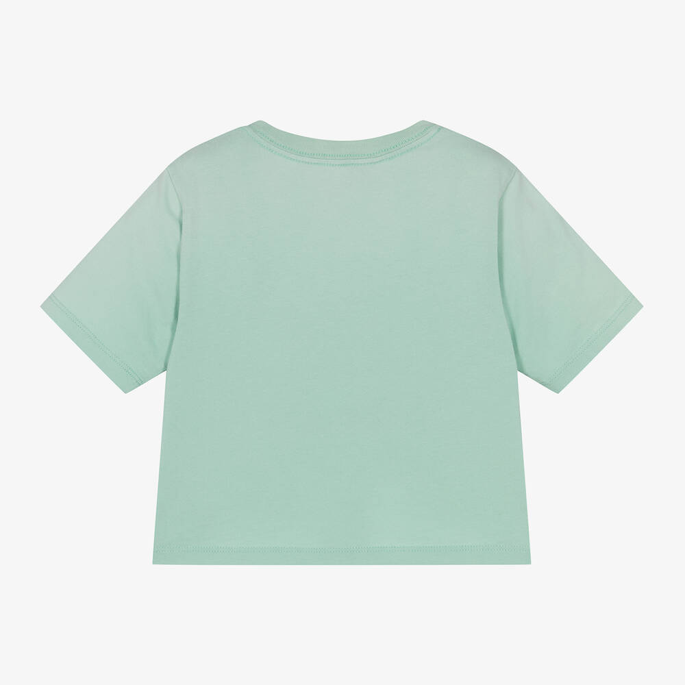 Green Cotton Jersey T-Shirt