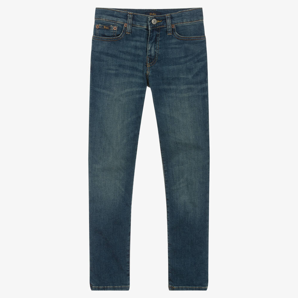 meer buste James Dyson Polo Ralph Lauren - Teen Boys Blue Skinny Jeans | Childrensalon