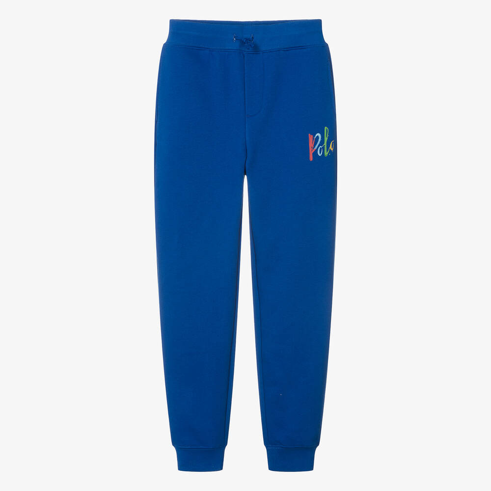 Ralph Lauren - Pantalon de jogging bleu cobalt ado | Childrensalon