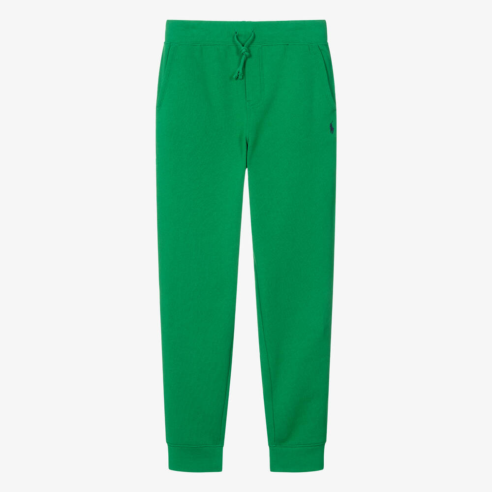 Ralph Lauren - Pantalon de survêtement vert ado | Childrensalon