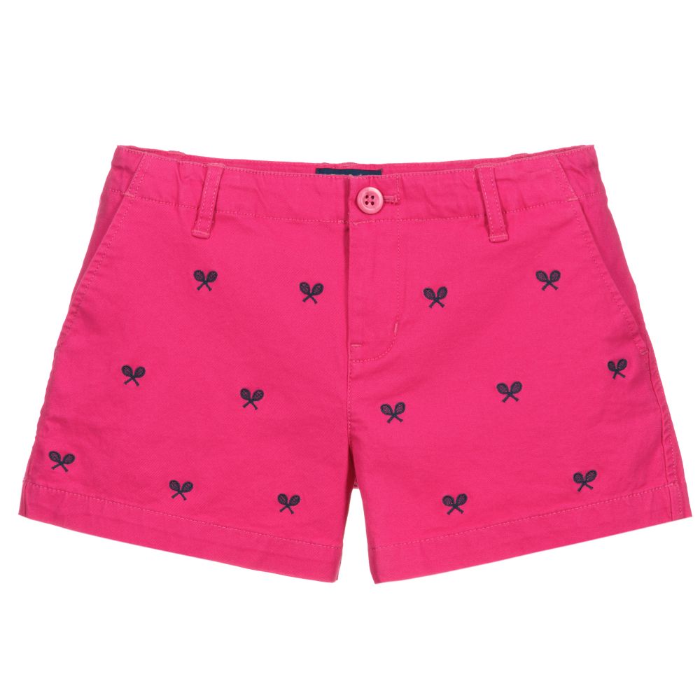Polo Ralph Lauren Teen Girls Pink Logo Shorts