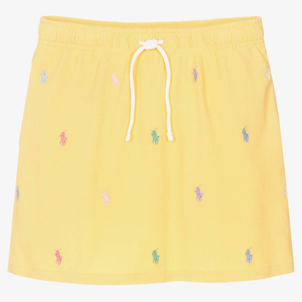 Polo Ralph Lauren Teen Girls Yellow Skirt