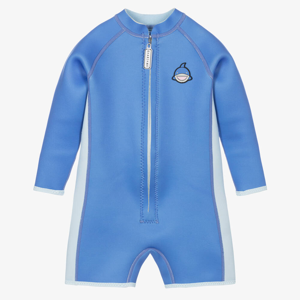 Roarsome -  بدلة سباحة ريف دا شارك لون أزرق | Childrensalon
