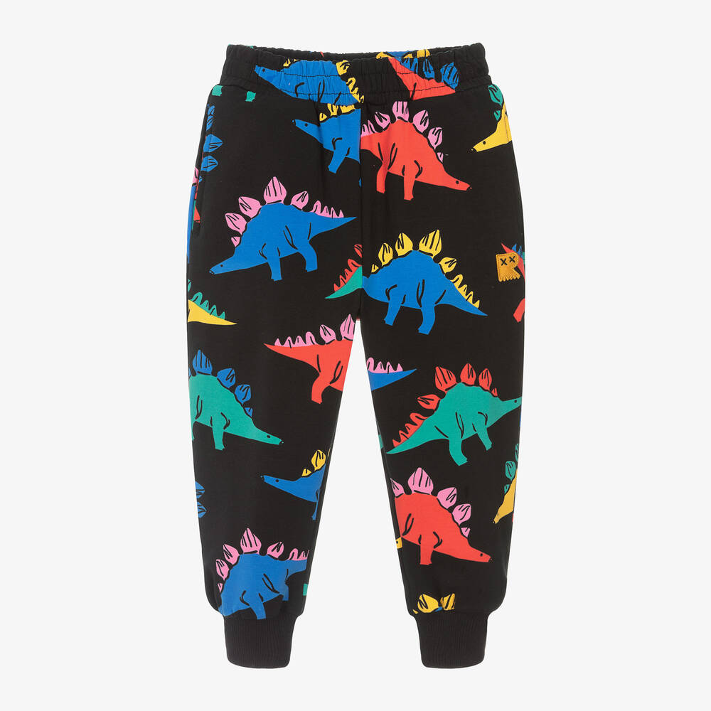 Shop Rock Your Baby Boys Black Cotton Dino Time Joggers