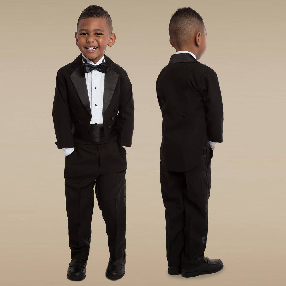 Amazon.com: Boys Tuxedo Suit Kids Tuxedo Suits for Boys Slim Fit 3 Piece  Jacquard Blazer Jacket Pants Vest (Burgundy,6 Years): Clothing, Shoes &  Jewelry