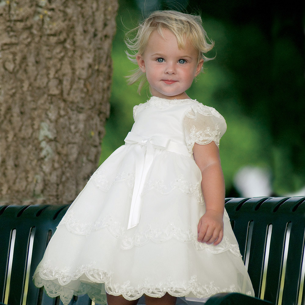 Evie Christening Gown by Sarah Louise | Rosie's Childrenswear | Shopping at  its best for boys and girls clothes