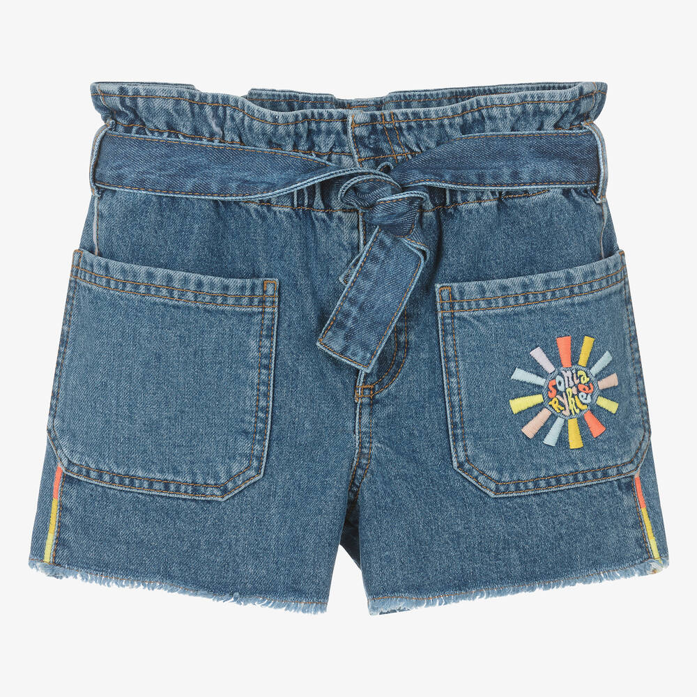 Sonia Rykiel Paris - Teen Girls Organic Cotton Denim Shorts | Childrensalon