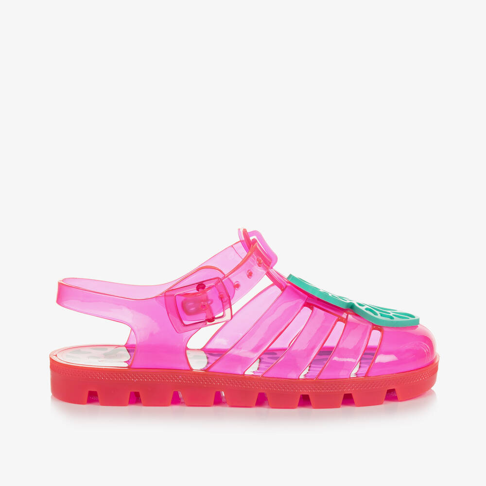 Sophia Webster Mini Babies' Girls Pink Lol Surprise Jelly Sandals