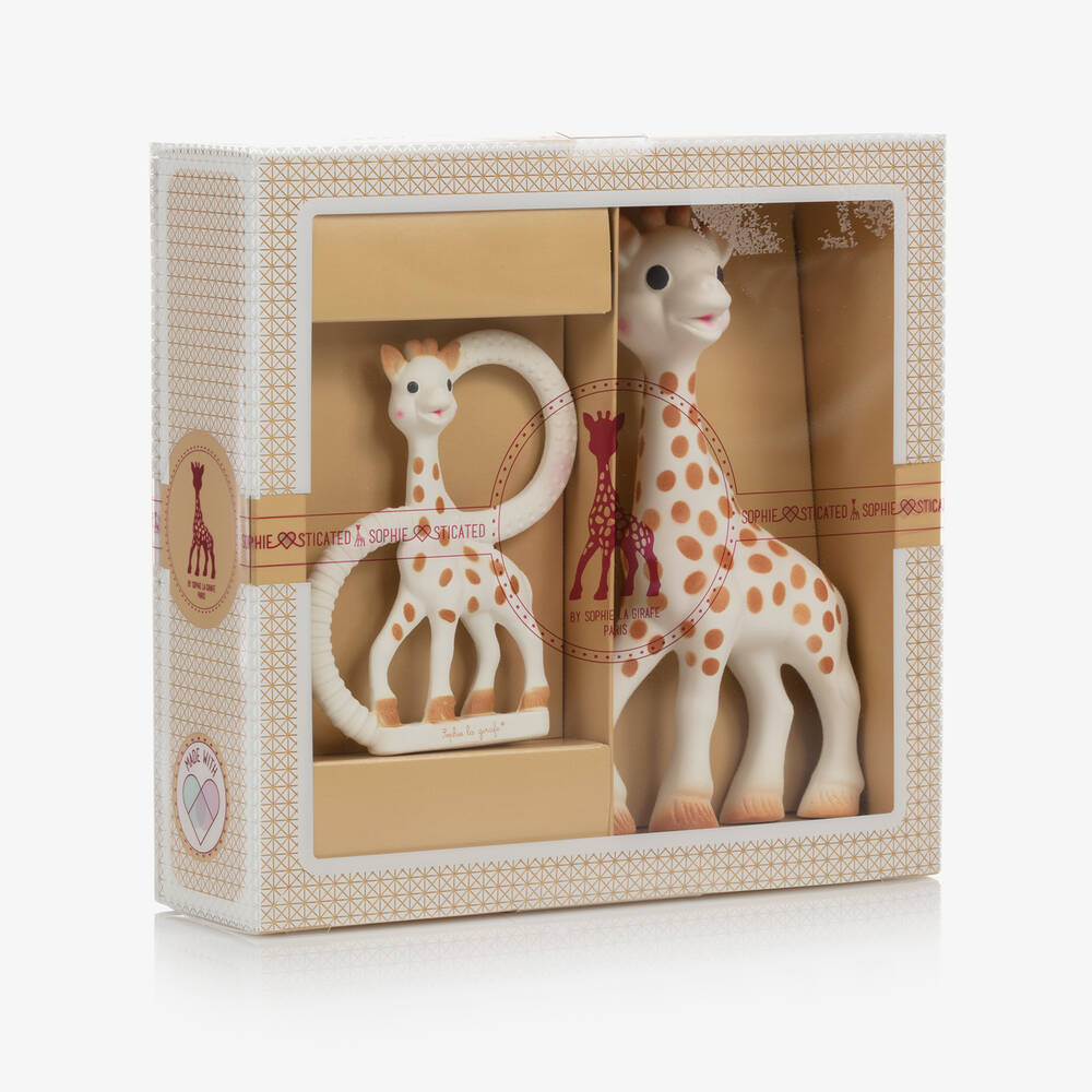 Sophie la Girafe - Sophie Rubber Teething Toy Gift Set