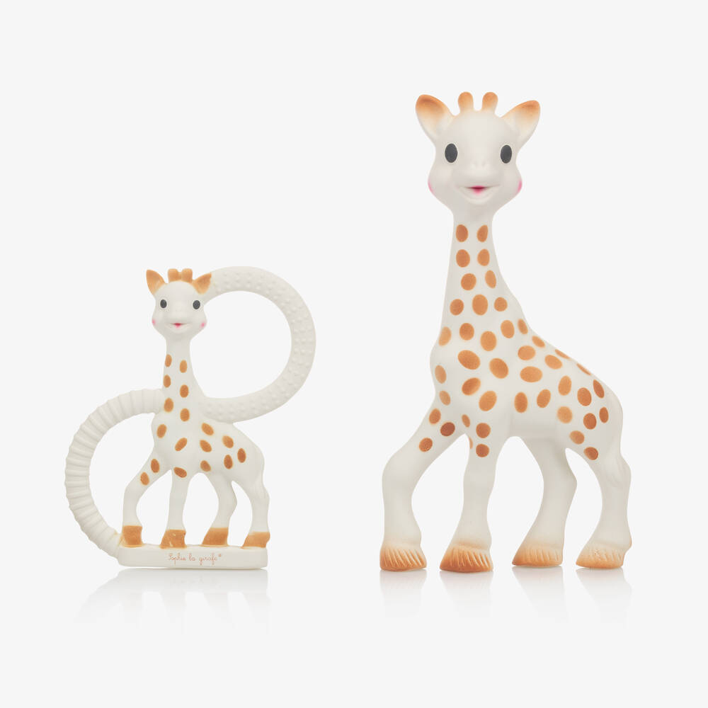 Sophie la Girafe - Sophie Rubber Teething Toy Gift Set | Childrensalon