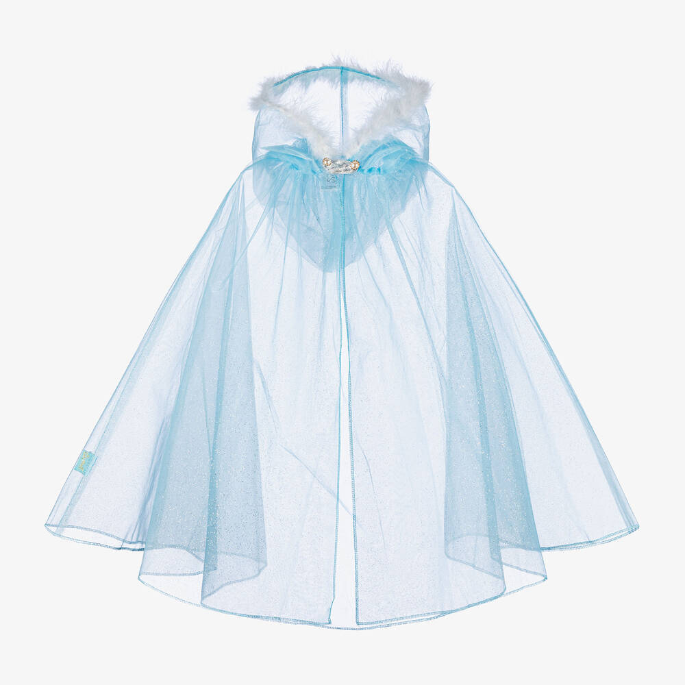 Souza - Cape de déguisement bleue Reine des glaces | Childrensalon