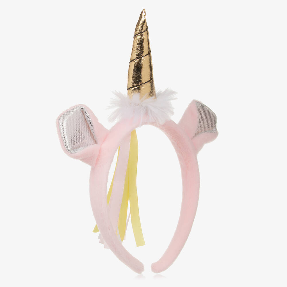 Souza - Girls Pink Unicorn Hairband | Childrensalon