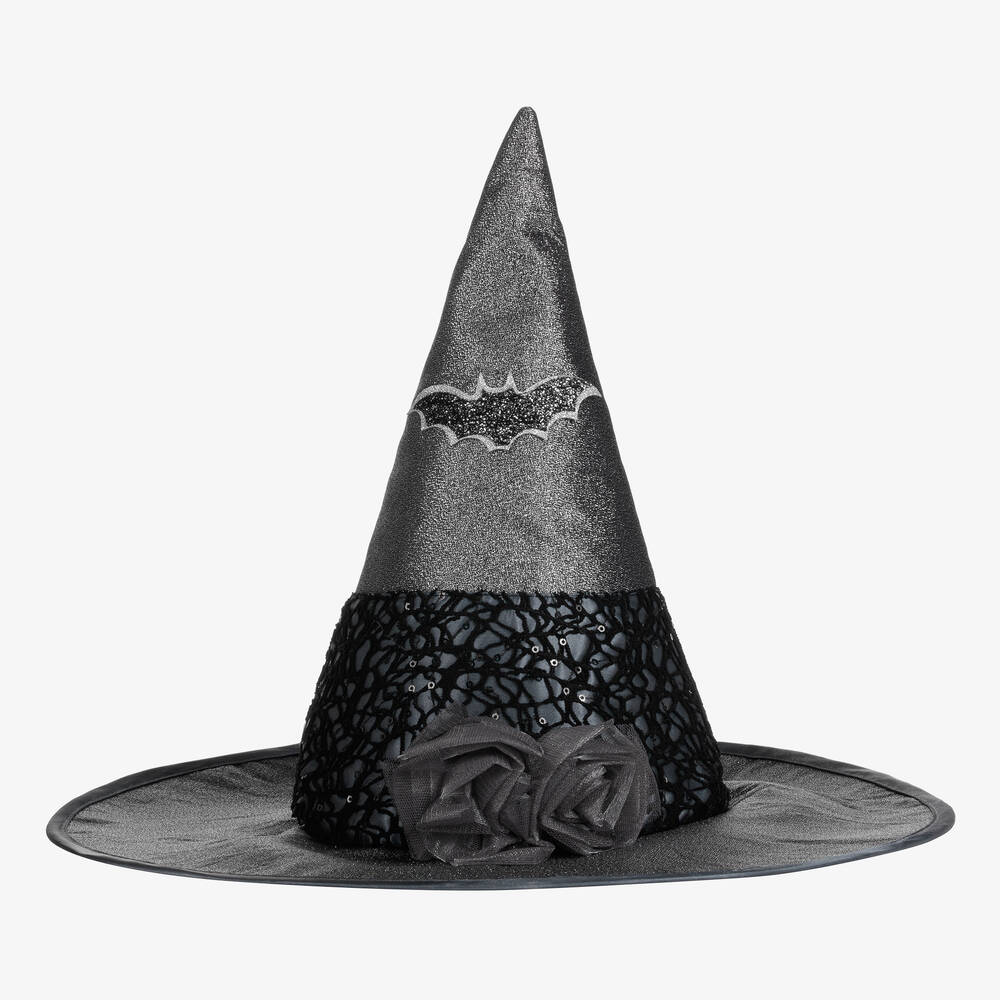 Souza - Girls Silver Witch Hat  | Childrensalon