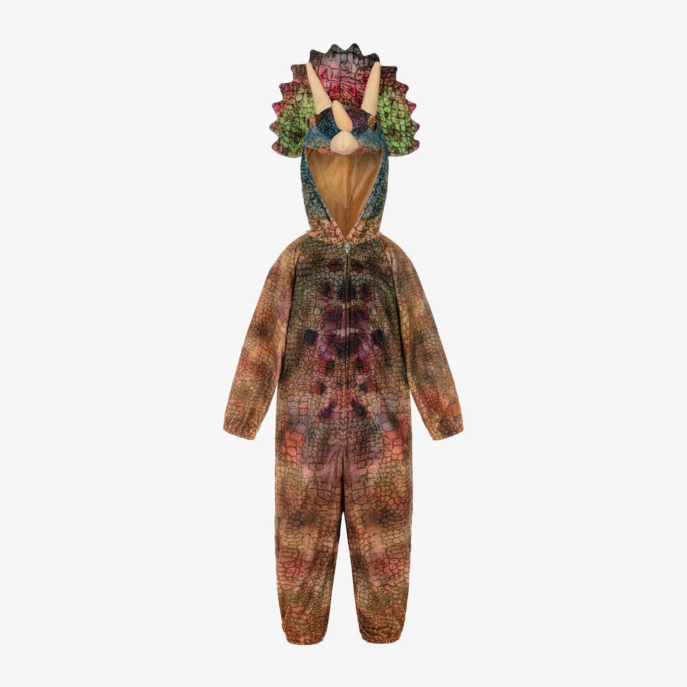 Souza - Green & Brown Dinosaur Costume | Childrensalon