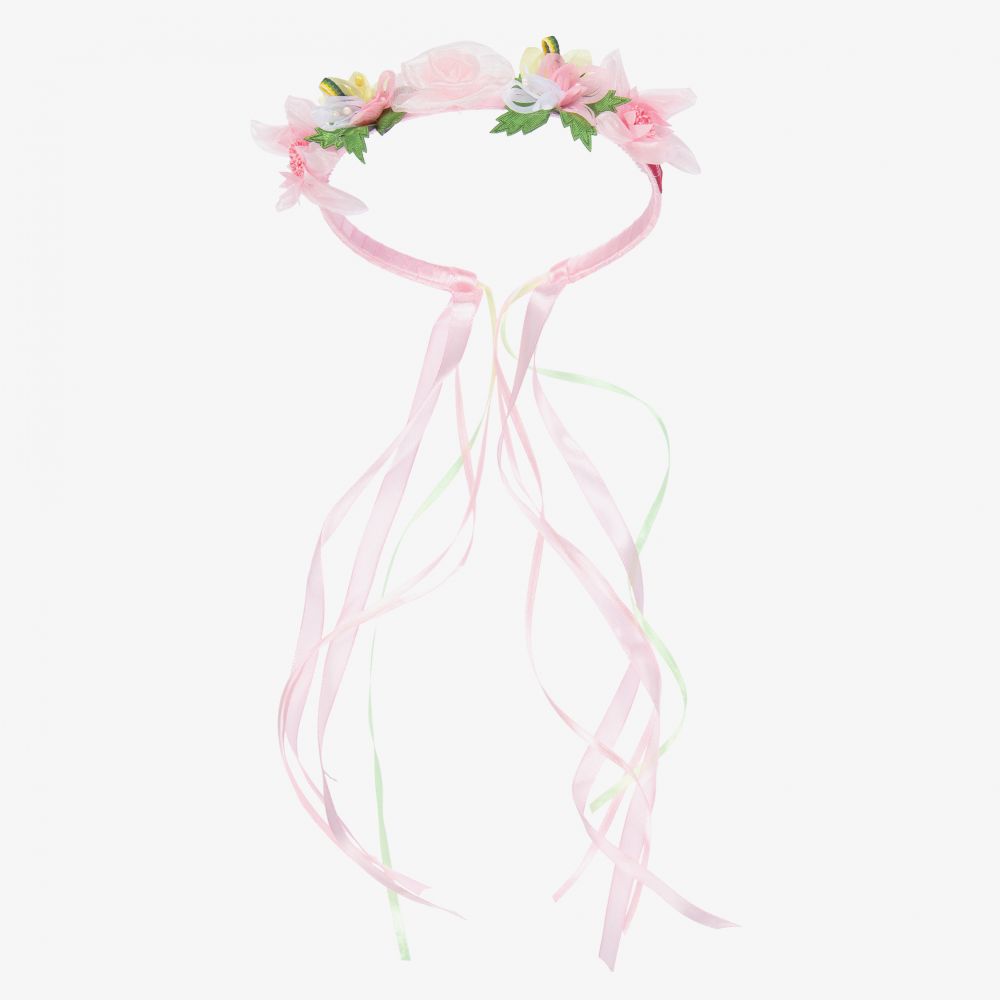 Souza - Pink Flower Hairband | Childrensalon
