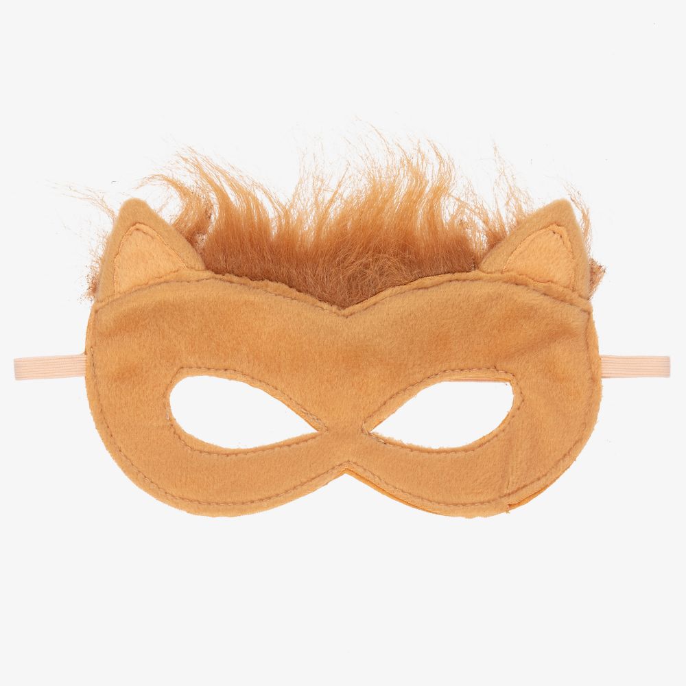 Souza - Желтая маска льва из искусственного меха | Childrensalon