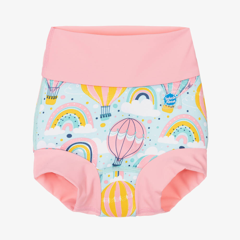 Splash About - Pink Happy Nappy Duo Swim Pants (UPF50+) | Childrensalon