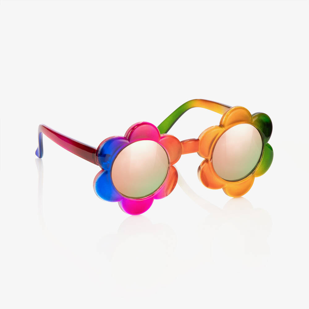 Stella Cove - Солнцезащитные очки с оправой-цветами радужной расцветки | Childrensalon