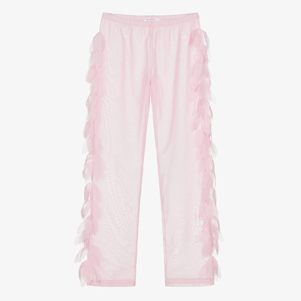 Stella Cove - Teen Girls Pink Petals Beach Trousers | Childrensalon