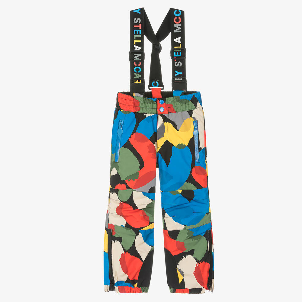 Stella McCartney Kids - Boys Multicoloured Ski Trousers | Childrensalon